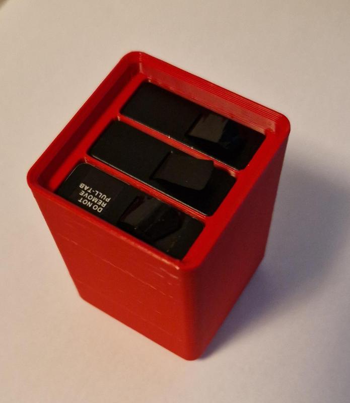 Gridfinity GoPro Battery Holder