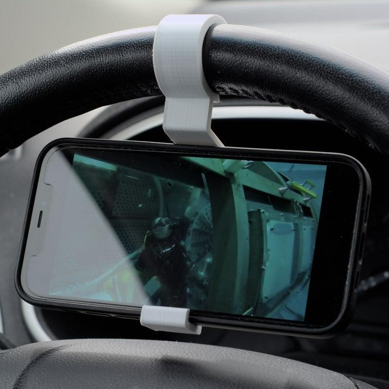 Steering Wheel Phone Holder