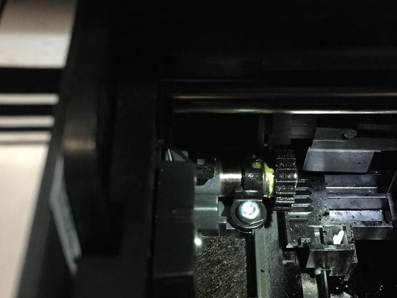 HP OfficeJet 6230 paper feed gear