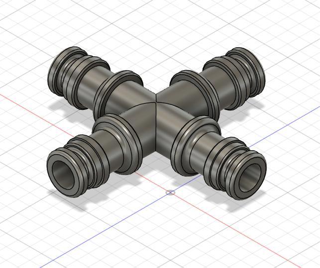 Garden Hose X coupler