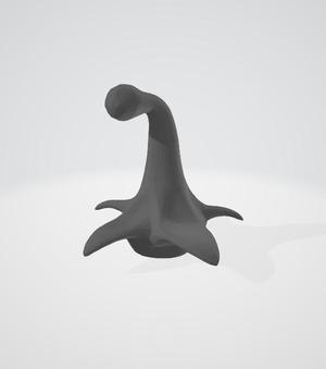 Alien plant with tentacles