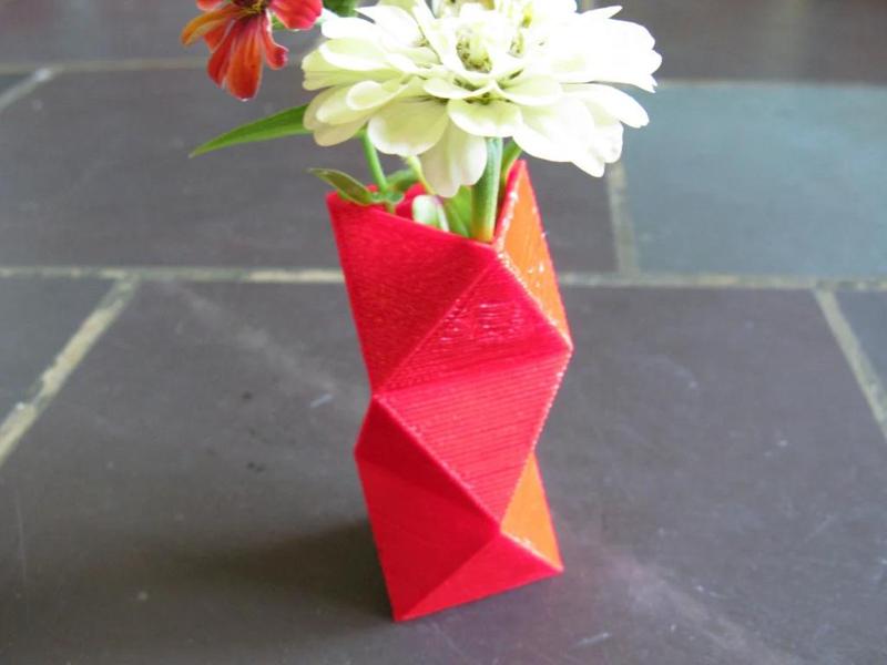 Faceted Vase