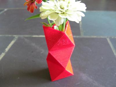 Faceted Vase