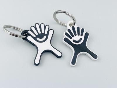 Hydro Flask Logo Keychain