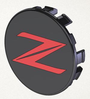 370Z Stock Wheel Center Caps