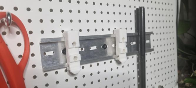 Over-engineered Din Rail Mount