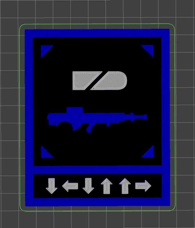 Helldivers 2 Autocannon Plaque (Non AMS Compatible)