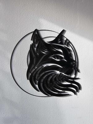 Cat Wall Art (single part)