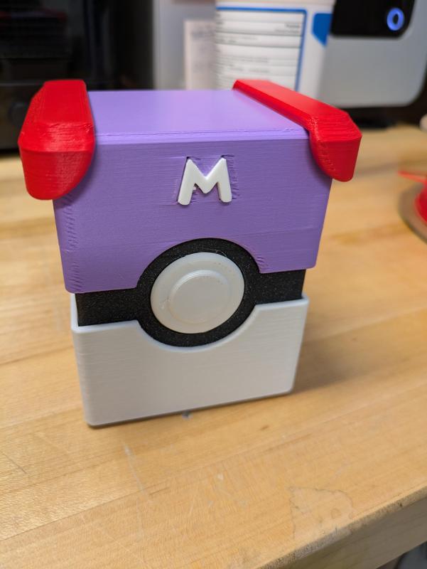 Master Ball Pokeball deck box