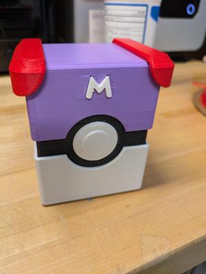 Master Ball Pokeball deck box