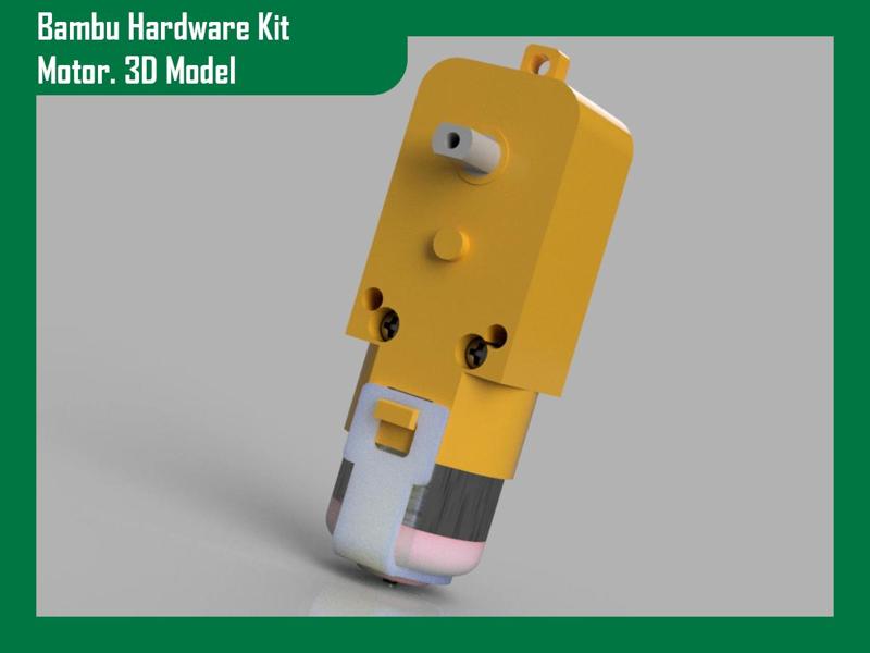 Gear Motor / Getriebemotor STEP/Fusion File