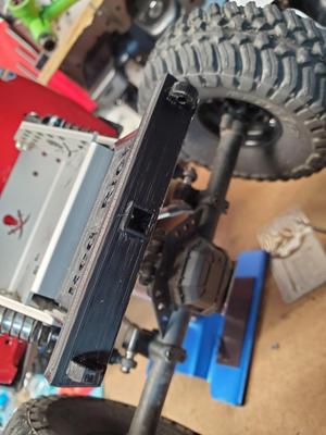 Element RC Rear Chassis Stubby Bumper