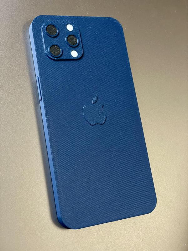 Iphone 12 Pro 3D blue