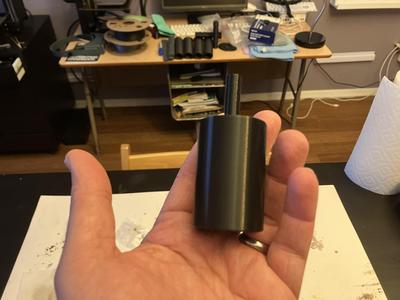 Painting handle for action figure heads