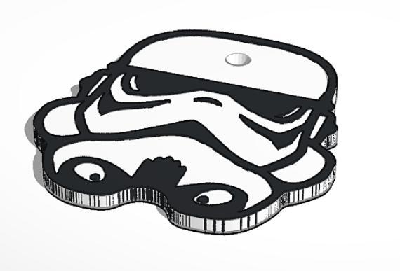 Stormtrooper - přívěšek