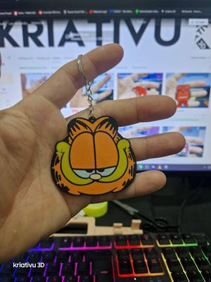 keychain garfield