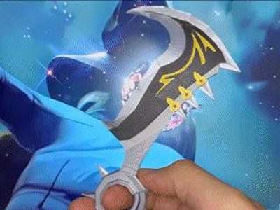 Draven's Spinning Axes - Hyper-Realistic Single-Axe Version