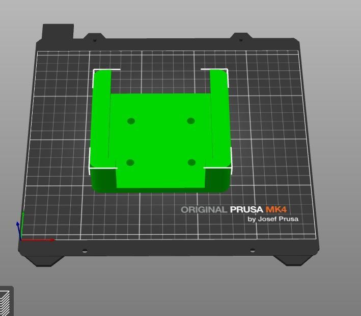 Wall Mount for Square Power Distribution Block