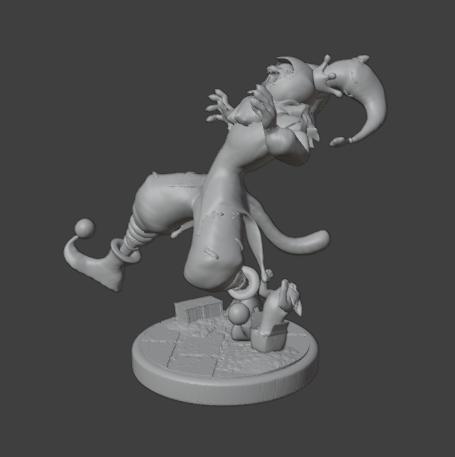 Cat in the box Shaco Skin