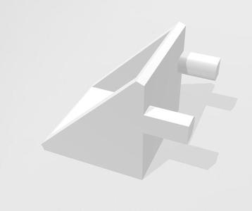 h0 Modelrailway buffer stop