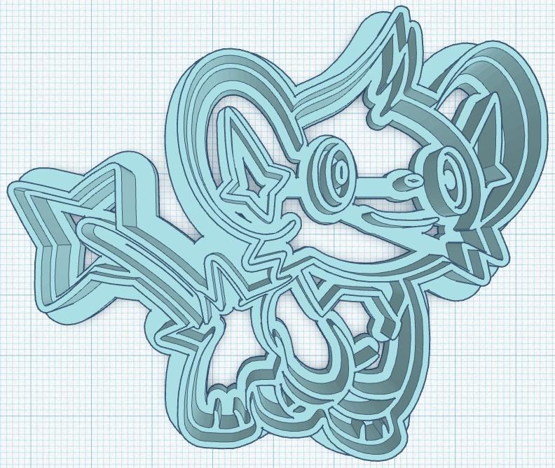 Shinx Cookie Cutter