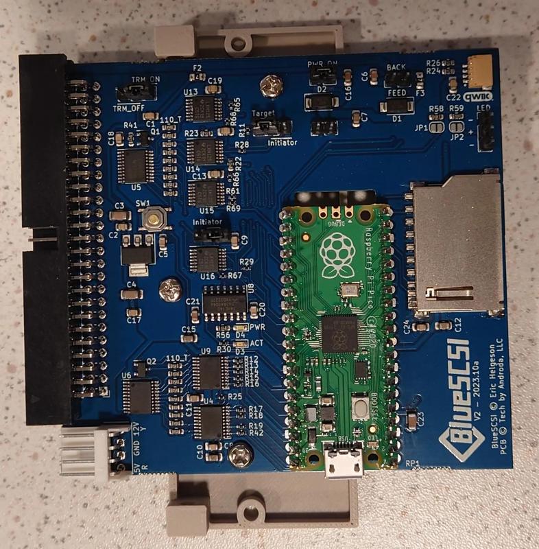 BlueSCSI v2 50pin Desktop Stock Case