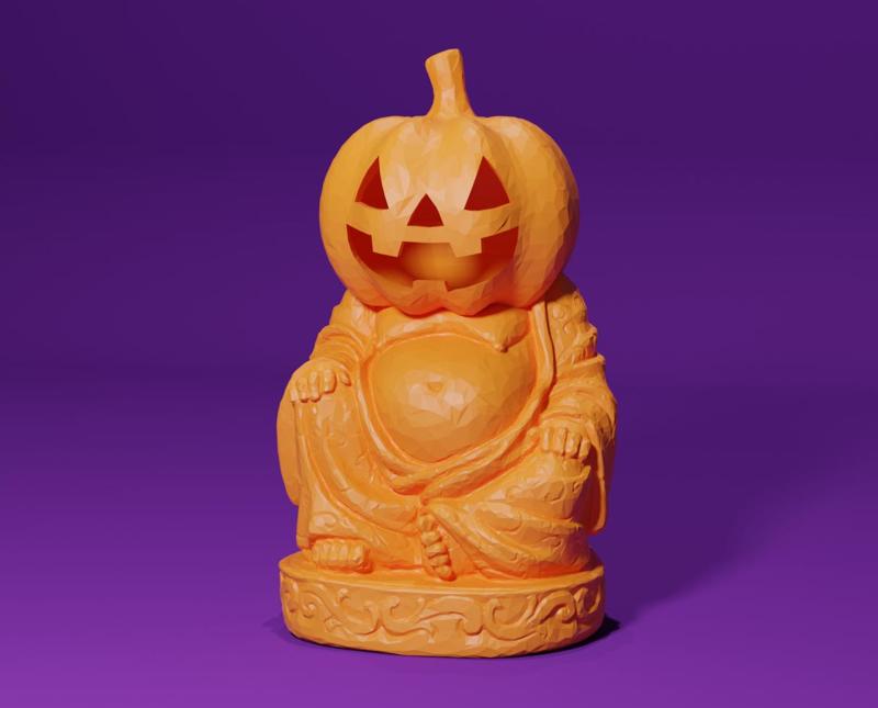 Pumpkin Buddha
