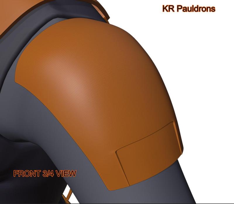 Female Shoulder Armor [KR]