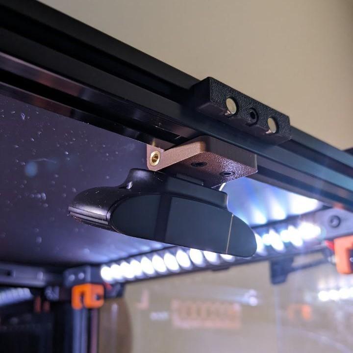 Voron Plexgear webcam mount