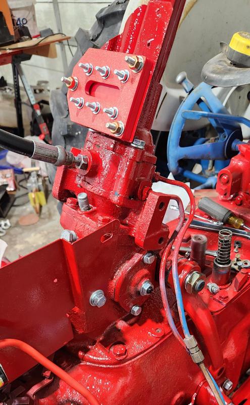 Ford Tractor Voltage Regulator Splice Point (Ford 800, 860)