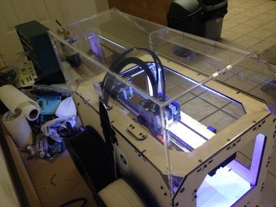 Replicator 3mm hood and cover