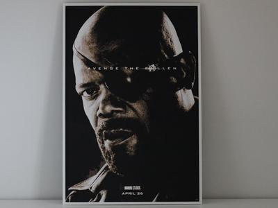 Marvel Avengers  Endgame Nick Fury Hueforge
