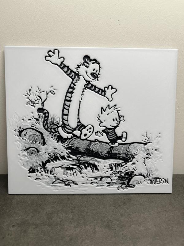 Hueforge - Calvin and Hobbes