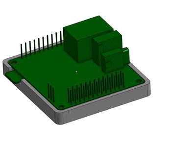 Orangepi Zero 3 - Case with 3005 Fan - STEP
