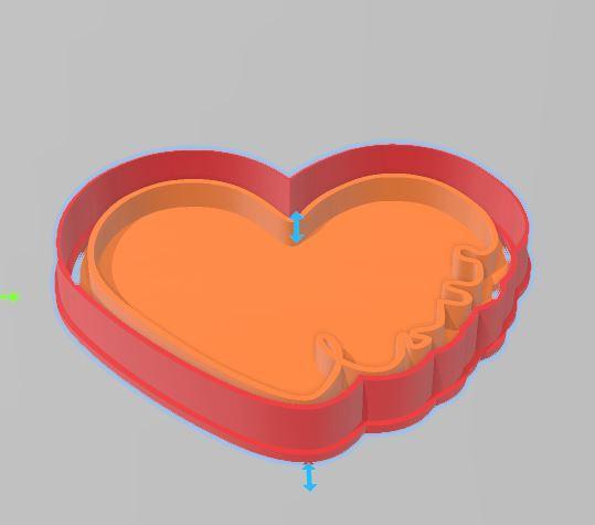 Heart, cookie cutter, cookie cutter, cookie cutter