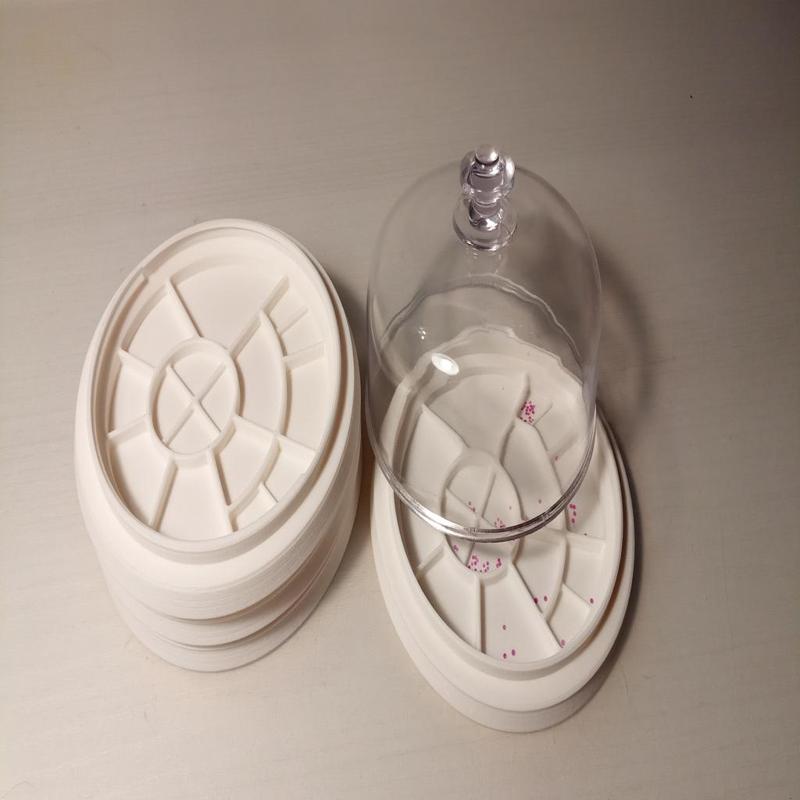 Custom Watchmaker Tray (stackable screw)