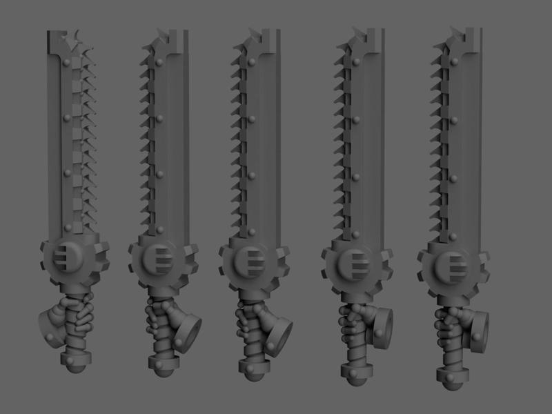 Super Space Solider - Cognus Pattern Chainsword