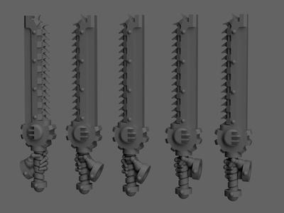 Super Space Solider - Cognus Pattern Chainsword