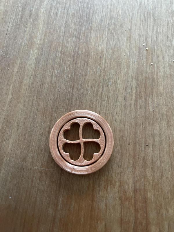 Lucky Four Leaf Clover Coin