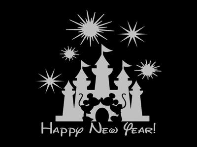Disney New Year with Mickey & Minnie Coaster 