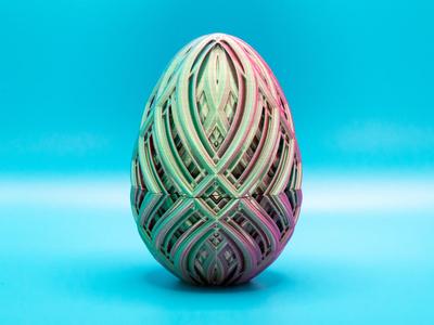 Diamond Kaleidoscope Easter Egg