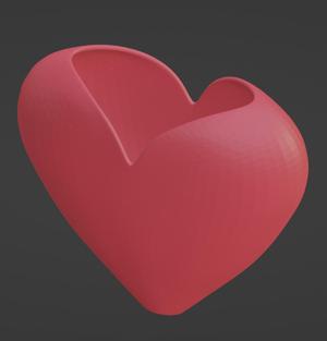 Heart vase/planter