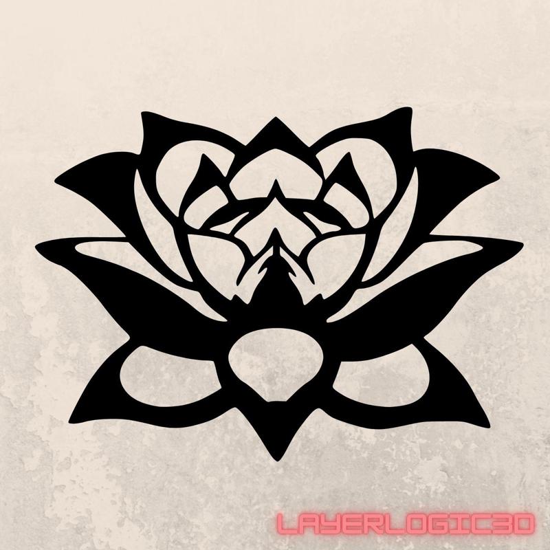 Flowering Lotus Wall Art