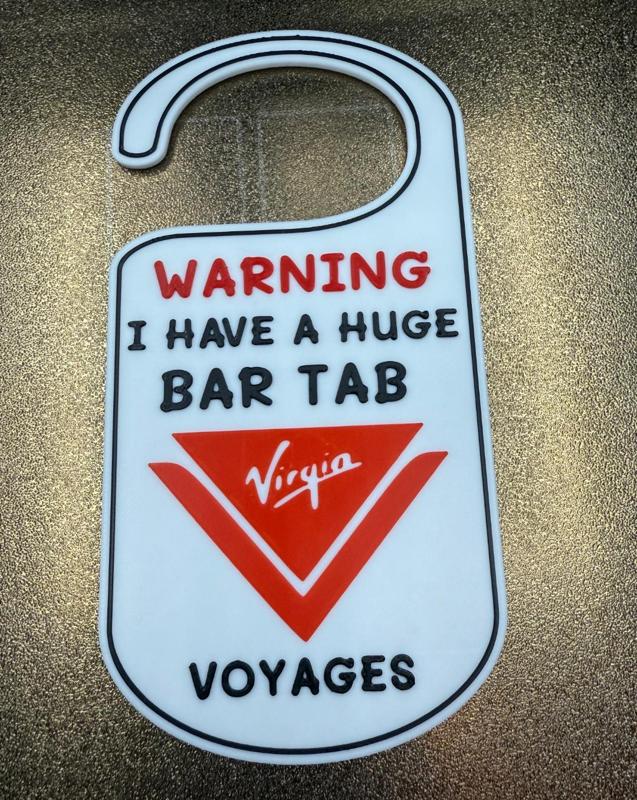 WARNING! I HAVE A HUGE BAR TAB VIRGIN VOYAGES