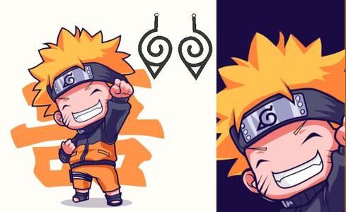 Naruto earrings