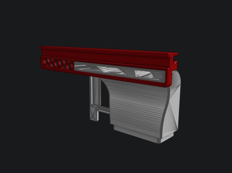 U.Design - Side fan LED mount for Creality K1