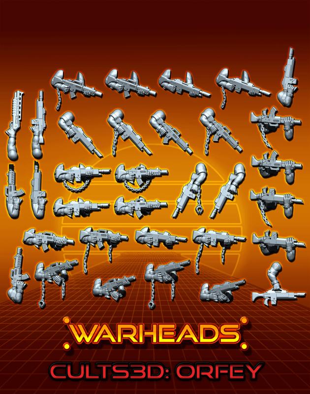 Prisoner Arms - Basic Weaponry (34 arm variants)