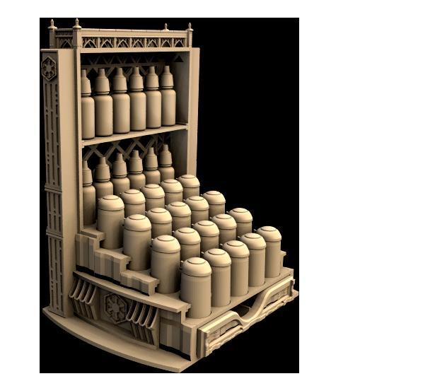 Painter's Fortress Bottles Mock up