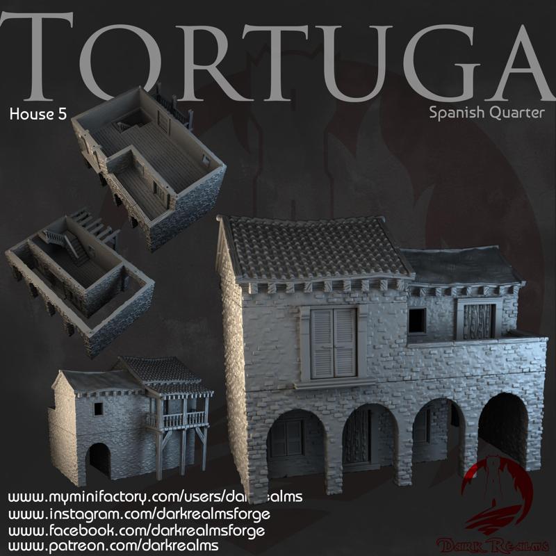 Dark Realms - Tortuga Spanish Quarter - House 5