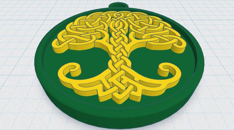 Celtic / Norse - Tree Of Life Pendent 23